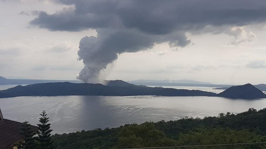 Taal volcano erupts in the Philippines 