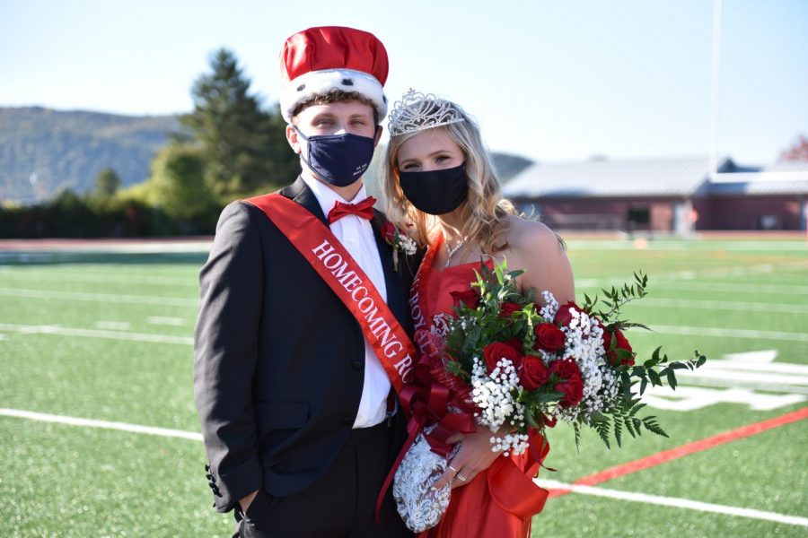 David McAndrew and Alexia Mishock were crowned this years 2020 Homecoming Royalty
