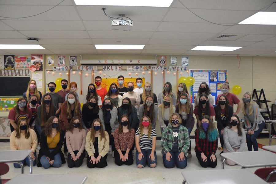 Spanish Honor Society welcomes newly inducted members