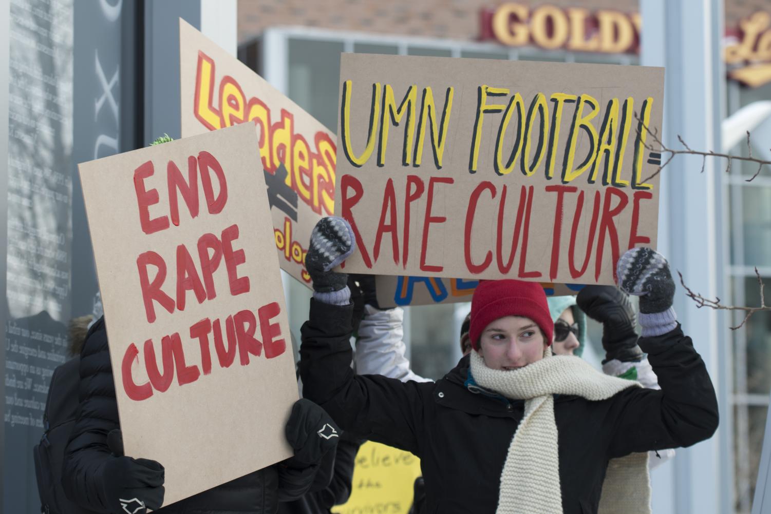 Demonstrations Erupt Across College Campuses In Protest Of Sexual Assault Cases Red And White 8678