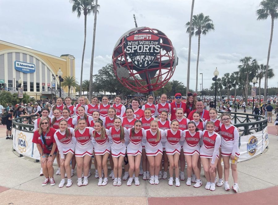 BHS cheerleaders break record at national competition