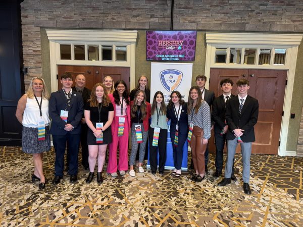 BAHS FBLA members during their state competitions this year. 