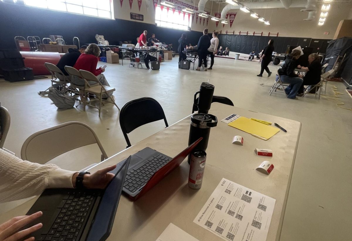 The Class of 2025 hosted a blood drive this year. 