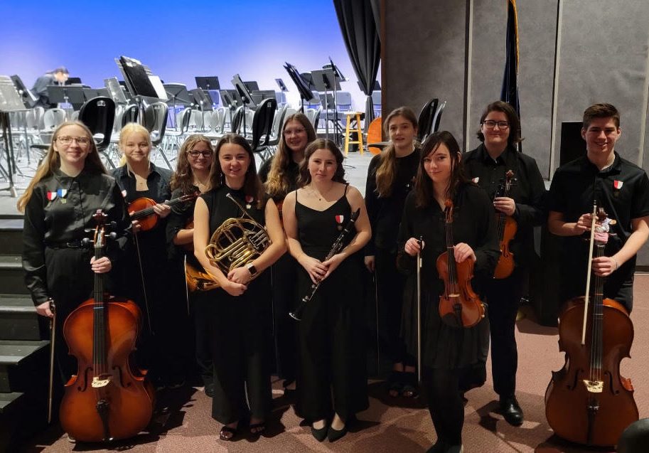 PMEA Orchestra during their January festival. 